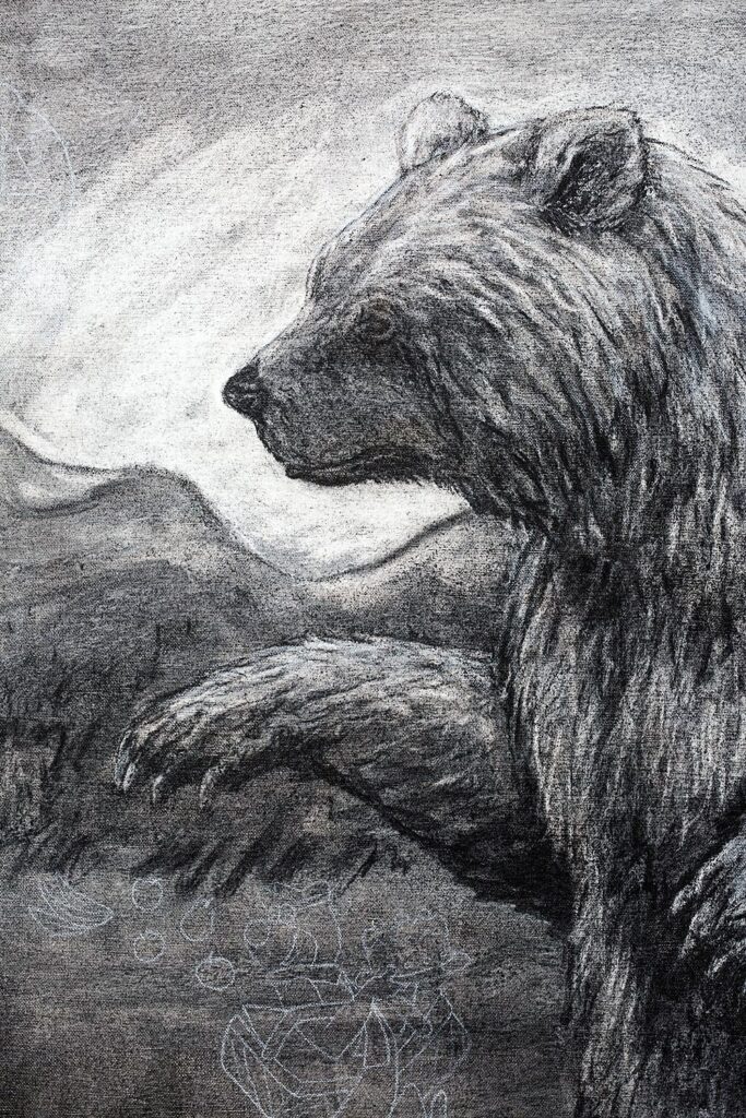 The Grizzly Bear detail